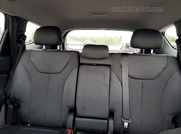 5NMS6DAJ5MH327473 2021 HYUNDAI SANTA Black Vista de los asientos traseros