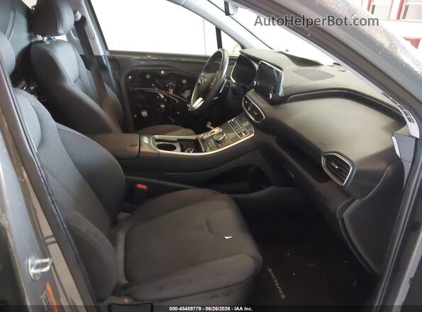 5NMS6DAJ6NH438972 2022 HYUNDAI SANTA FE Серый Вид салона спереди