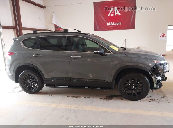 5NMS6DAJ6NH438972 2022 HYUNDAI SANTA FE Серый Вид задней части салона