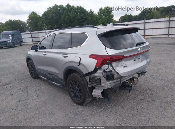 5NMS6DAJ7PH582176 2023 HYUNDAI SANTA FE Silver Trasero izquierdo