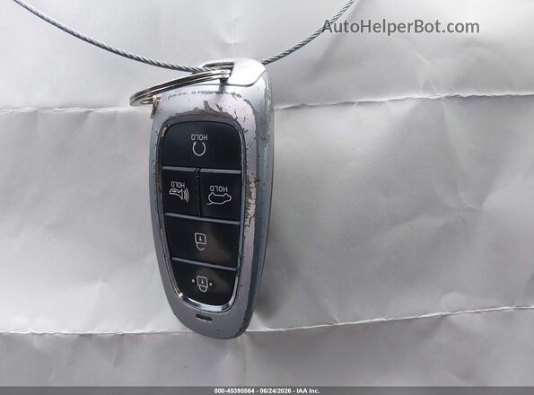 5NMS6DAJ7PH582176 2023 HYUNDAI SANTA FE Silver Vista del salpicadero
