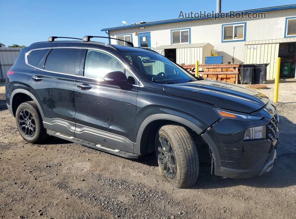 5NMS6DAJ8NH455031 2022 HYUNDAI SANTA Black Front right