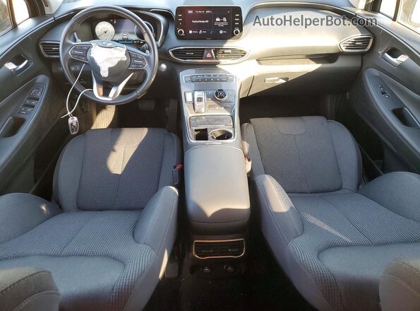5NMS6DAJ8NH455031 2022 HYUNDAI SANTA Black Dashboard view