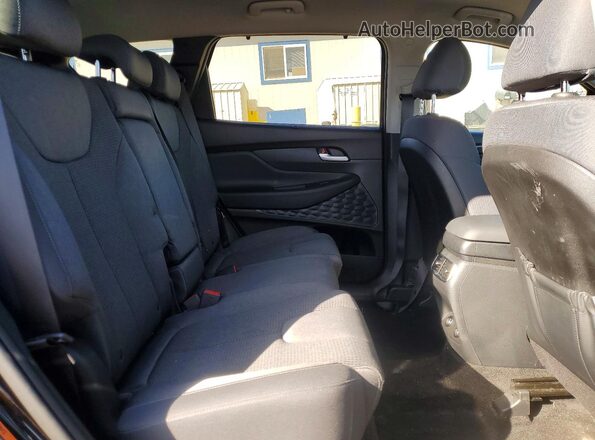 5NMS6DAJ8NH455031 2022 HYUNDAI SANTA Black Rear interior view