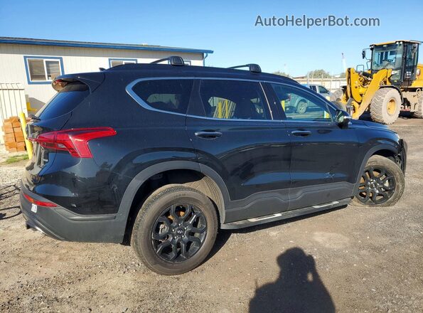5NMS6DAJ8NH455031 2022 HYUNDAI SANTA Black Rear right