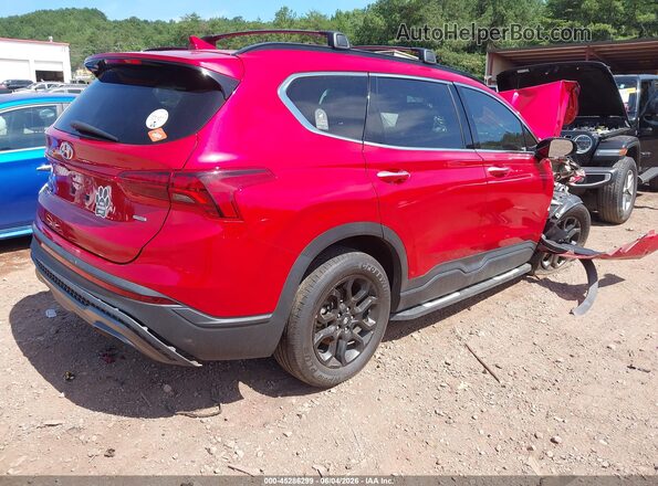 5NMS6DAJ8PH493233 2023 HYUNDAI SANTA FE Red Հետևի աջ