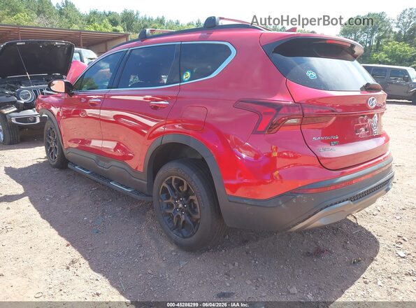 5NMS6DAJ8PH493233 2023 HYUNDAI SANTA FE Red Հետևի ձախ