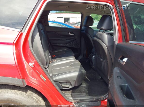5NMS6DAJ8PH493233 2023 HYUNDAI SANTA FE Red VIN կոդի պիտակի տեսք