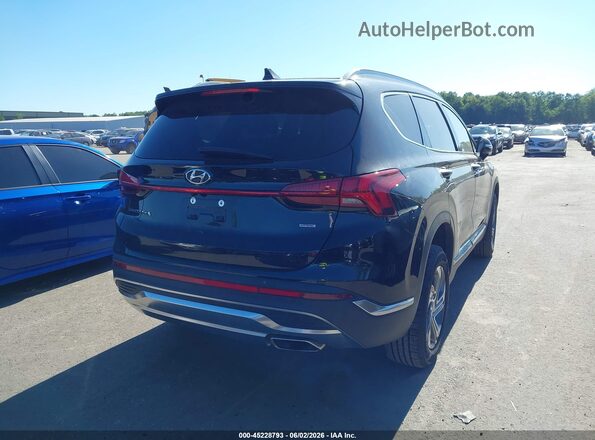5NMS6DAJ9MH320770 2021 HYUNDAI SANTA FE Black Trasero derecho