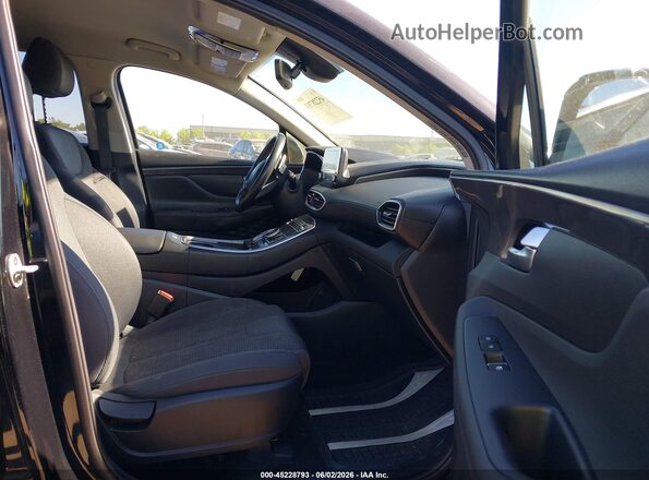 5NMS6DAJ9MH320770 2021 HYUNDAI SANTA FE Black Vista interior delantera