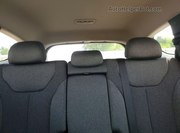 5NMS6DAJXMH358105 2021 HYUNDAI SANTA Silver Vista de los asientos traseros