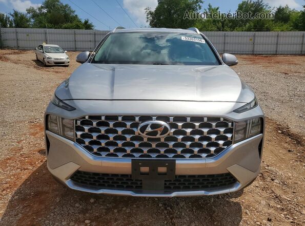 5NMS6DAJXMH358105 2021 HYUNDAI SANTA Silver Vista frontal