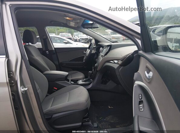 5NMZT3LB0HH010875 2017 HYUNDAI SANTA FE SPORT Gray Widok wnętrza z przodu