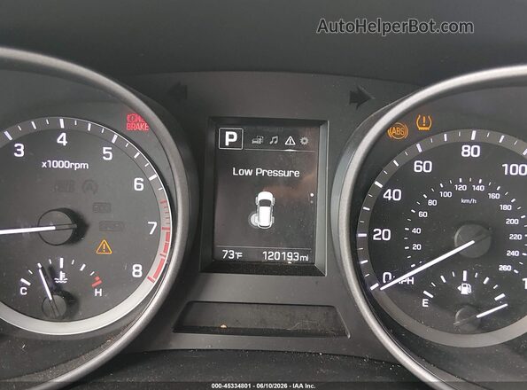 5NMZT3LB0HH010875 2017 HYUNDAI SANTA FE SPORT Gray Widok tylnych siedzeń
