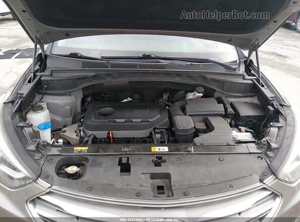 5NMZT3LB0HH010875 2017 HYUNDAI SANTA FE SPORT Gray Widok z tyłu