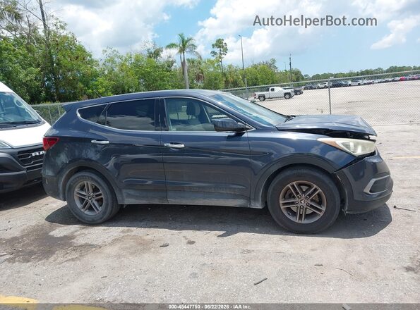 5NMZT3LB0JH084125 2018 HYUNDAI SANTA FE SPORT Gray უკანა სალონის ხედი