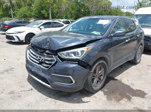 5NMZT3LB0JH084125 2018 HYUNDAI SANTA FE SPORT Gray 