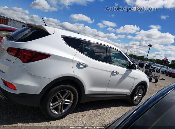 5NMZT3LB1JH056284 2018 HYUNDAI SANTA FE SPORT White Vista interior trasera