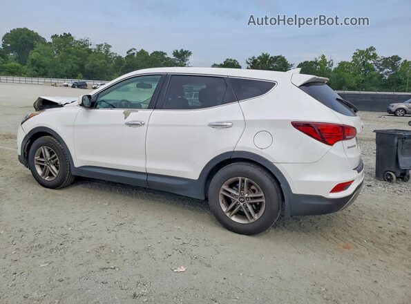 5NMZT3LB2HH029539 2017 HYUNDAI SANTA White Trasero izquierdo