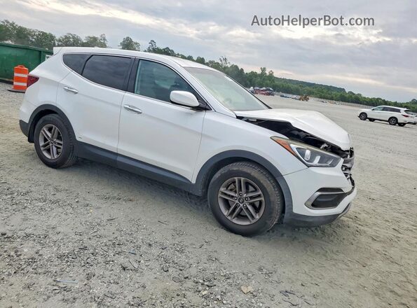 5NMZT3LB2HH029539 2017 HYUNDAI SANTA White Delantero derecho