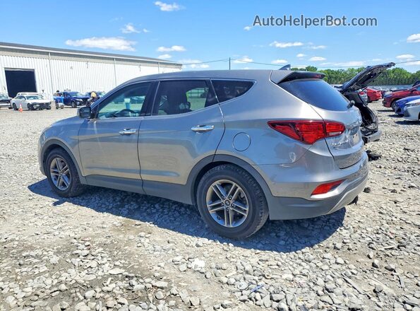 5NMZT3LB2HH037480 2017 HYUNDAI SANTA Серый Задняя левая четверть