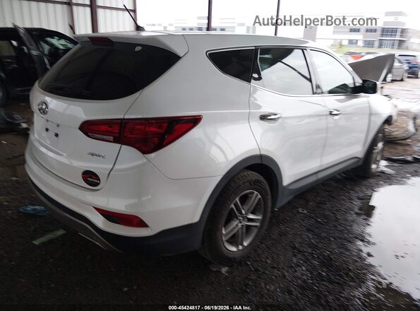 5NMZT3LB2JH074051 2018 HYUNDAI SANTA FE SPORT White Задня права чверть
