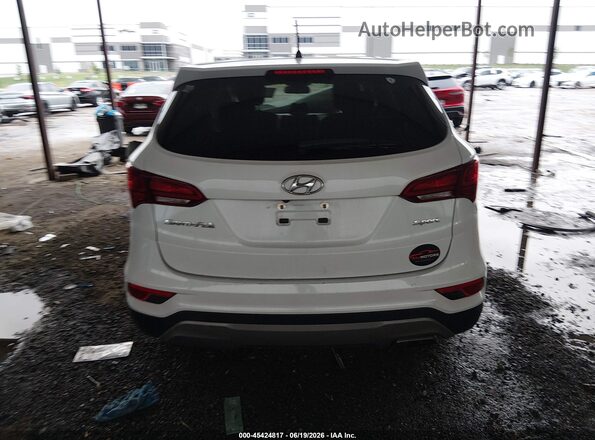 5NMZT3LB2JH074051 2018 HYUNDAI SANTA FE SPORT White 