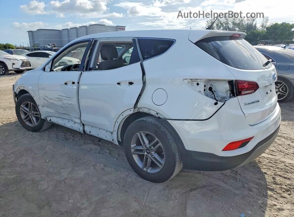 5NMZT3LB4JH082247 2018 HYUNDAI SANTA White 