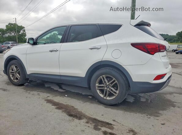 5NMZT3LB5JH095833 2018 HYUNDAI SANTA Белый Задняя левая четверть