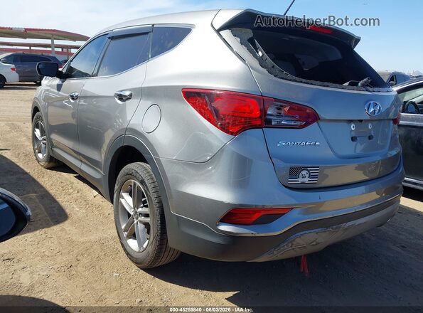 5NMZT3LB5JH097985 2018 HYUNDAI SANTA FE SPORT Gray Trasero izquierdo