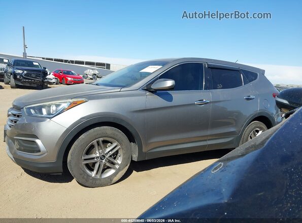 5NMZT3LB5JH097985 2018 HYUNDAI SANTA FE SPORT Gray Vista interior de 360 grados