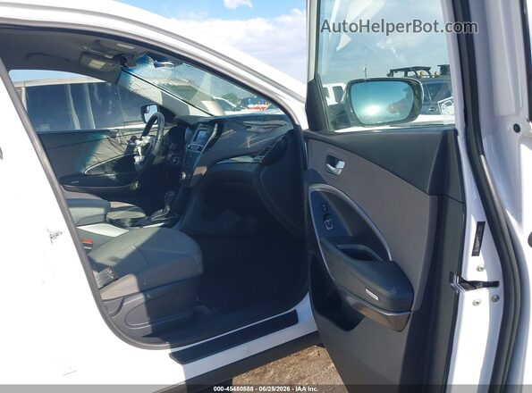 5NMZT3LB6JH089779 2018 HYUNDAI SANTA FE SPORT White Front interior view