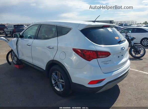 5NMZT3LB6JH089779 2018 HYUNDAI SANTA FE SPORT White Rear left