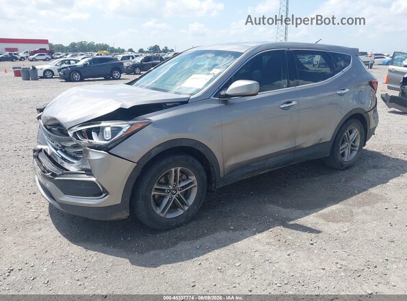 5NMZT3LB7JH094795 2018 HYUNDAI SANTA FE SPORT Бежевый Передняя левая четверть
