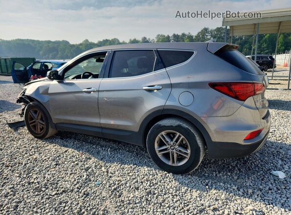 5NMZT3LB8HH043722 2017 HYUNDAI SANTA Gray Հետևի ձախ