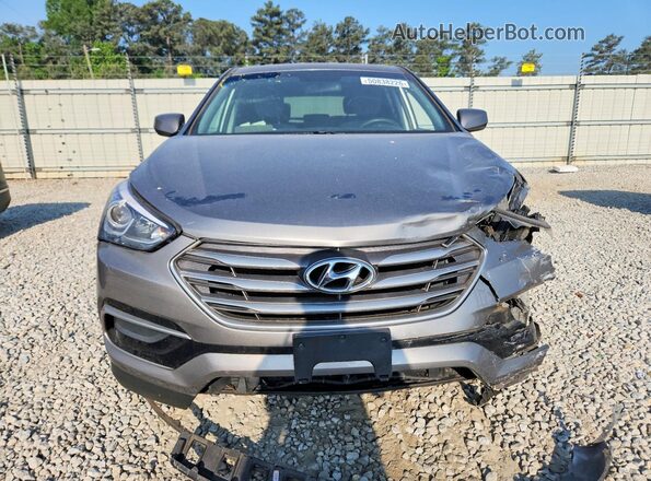 5NMZT3LB8HH043722 2017 HYUNDAI SANTA Gray Դիմացի տեսք