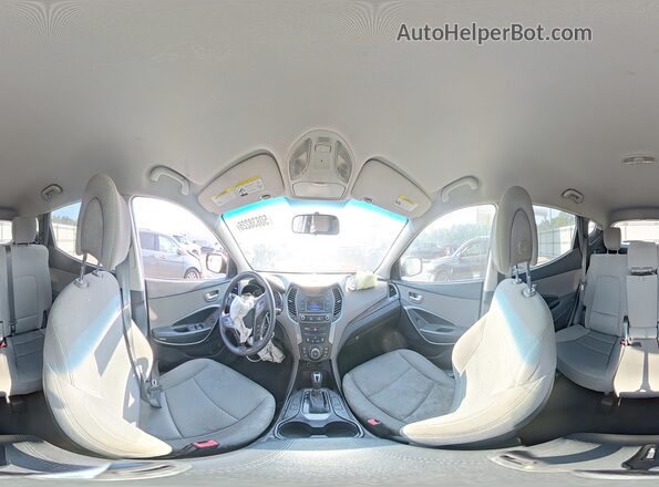 5NMZT3LB8HH043722 2017 HYUNDAI SANTA Gray Սալոնի 360 աստիճան տեսք