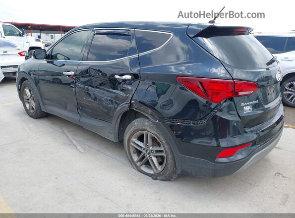 5NMZT3LB8JH089153 2018 HYUNDAI SANTA FE SPORT Black Задня ліва чверть