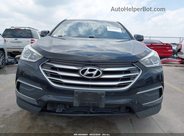 5NMZT3LB8JH089153 2018 HYUNDAI SANTA FE SPORT Black Вид спереду