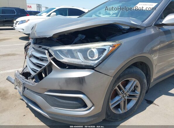 5NMZT3LB9JH087783 2018 HYUNDAI SANTA FE SPORT Gray 