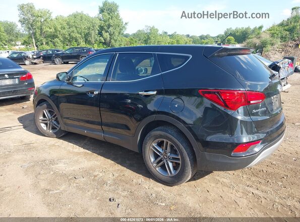 5NMZTDLB2JH092961 2018 HYUNDAI SANTA FE SPORT Черный Задняя левая четверть