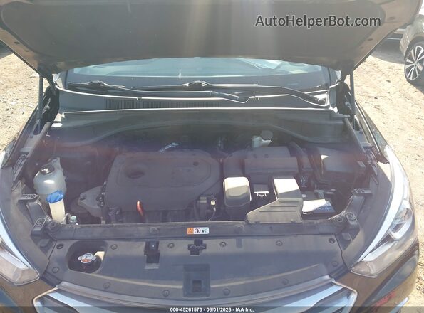 5NMZTDLB2JH092961 2018 HYUNDAI SANTA FE SPORT Черный Вид сзади