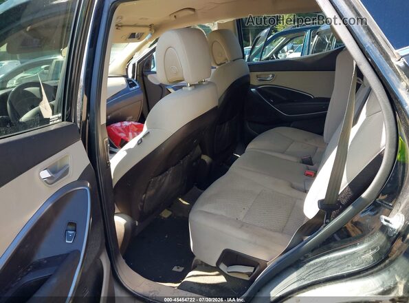 5NMZTDLB2JH105319 2018 HYUNDAI SANTA FE SPORT Black VIN კოდის სტიკერის ხედი