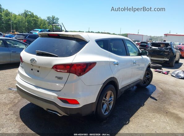 5NMZTDLB2JH107250 2018 HYUNDAI SANTA FE SPORT Белый 