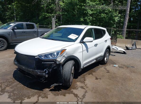 5NMZTDLB2JH107250 2018 HYUNDAI SANTA FE SPORT Белый 