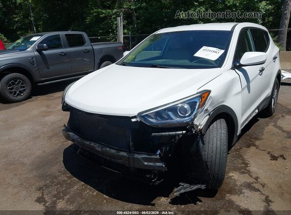 5NMZTDLB2JH107250 2018 HYUNDAI SANTA FE SPORT Белый 
