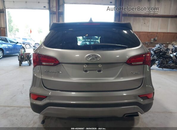 5NMZTDLB4HH000212 2017 HYUNDAI SANTA FE SPORT Pewter 
