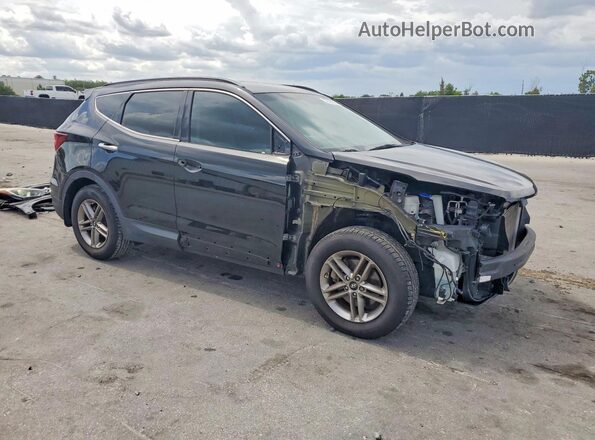 5NMZU3LB0HH030802 2017 HYUNDAI SANTA Black Delantero derecho