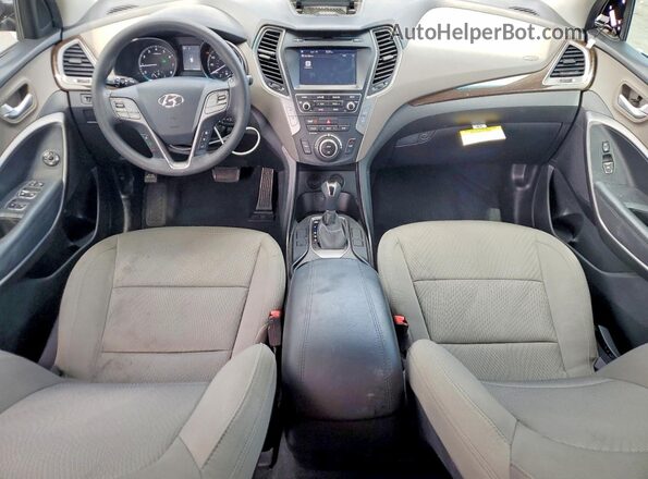 5NMZU3LB0HH030802 2017 HYUNDAI SANTA Black Vista del salpicadero