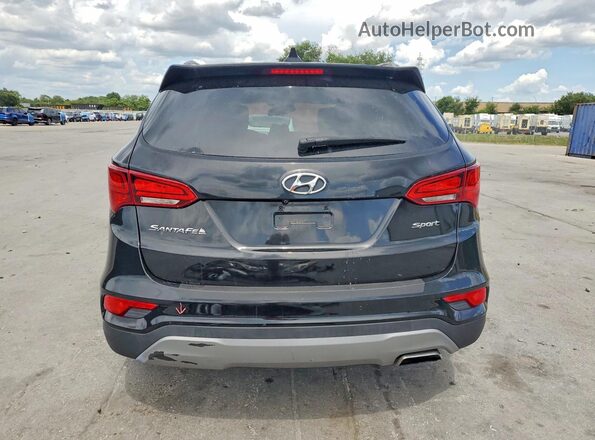 5NMZU3LB0HH030802 2017 HYUNDAI SANTA Black Vista trasera